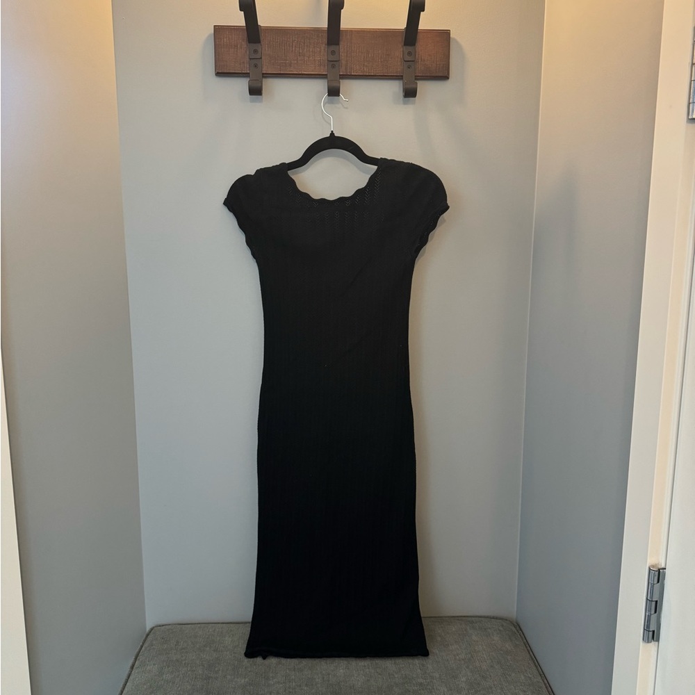 Elegant Black Women's Dress